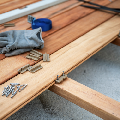 aménagements extérieurs en bois : pose terrasses