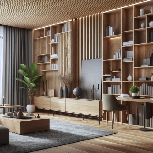 Aménagements intérieurs en bois : Menuiserie sur-mesure
